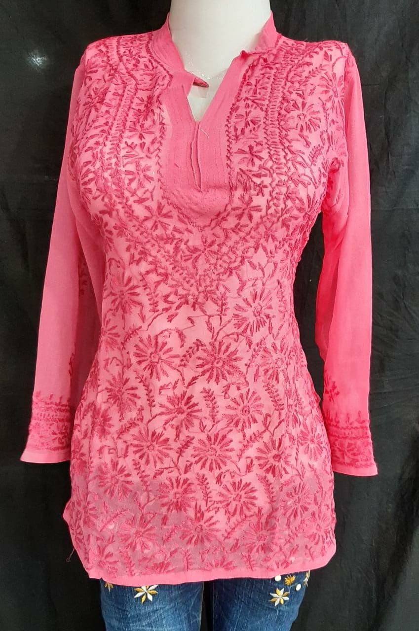 Georgette Short Kurti