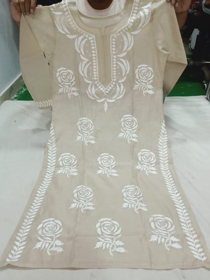 Chanderi Silk Kurti With Pant