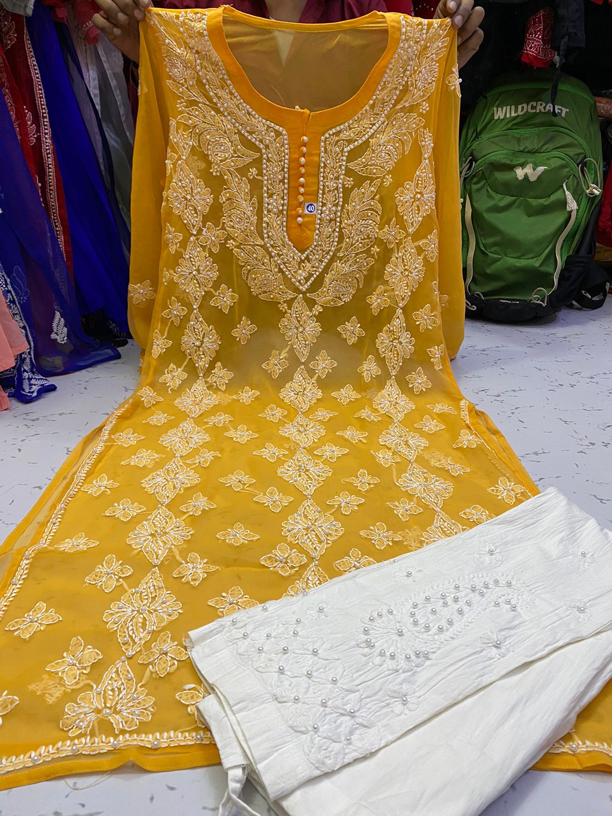 Moti Kurta And Pant Set