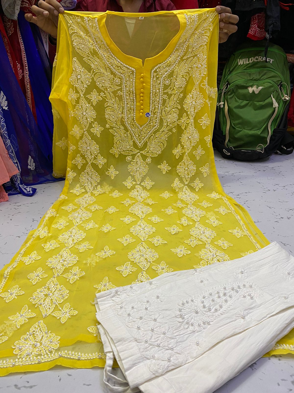 Moti Kurta And Pant Set