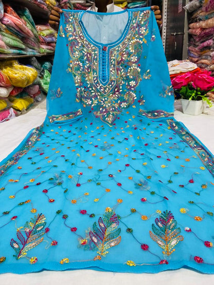 Resham Keel Gota 2pc Set