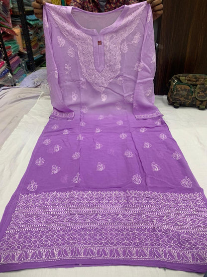 Viscose Dual Shade Kurta