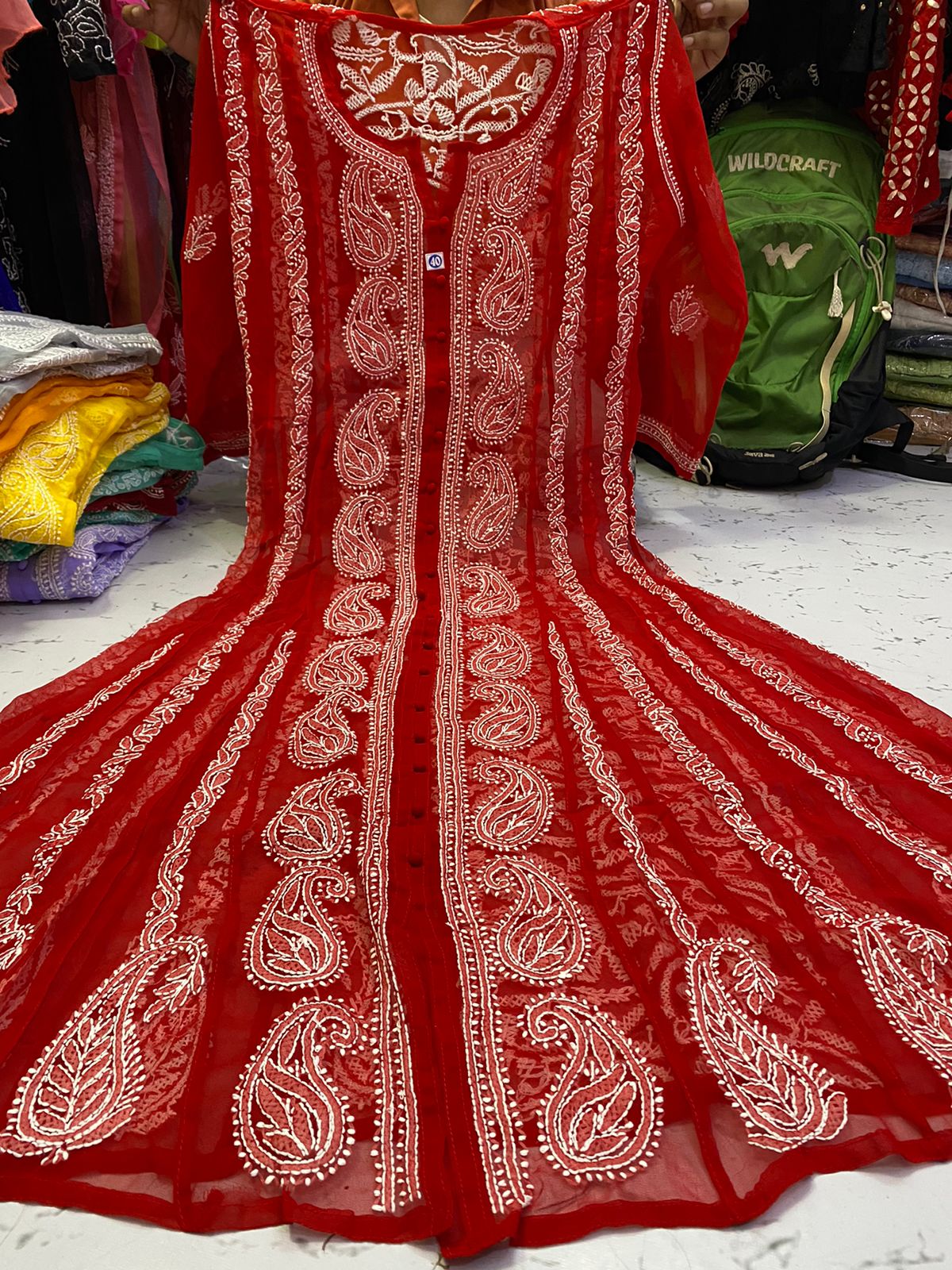 Back Panel Anarkali