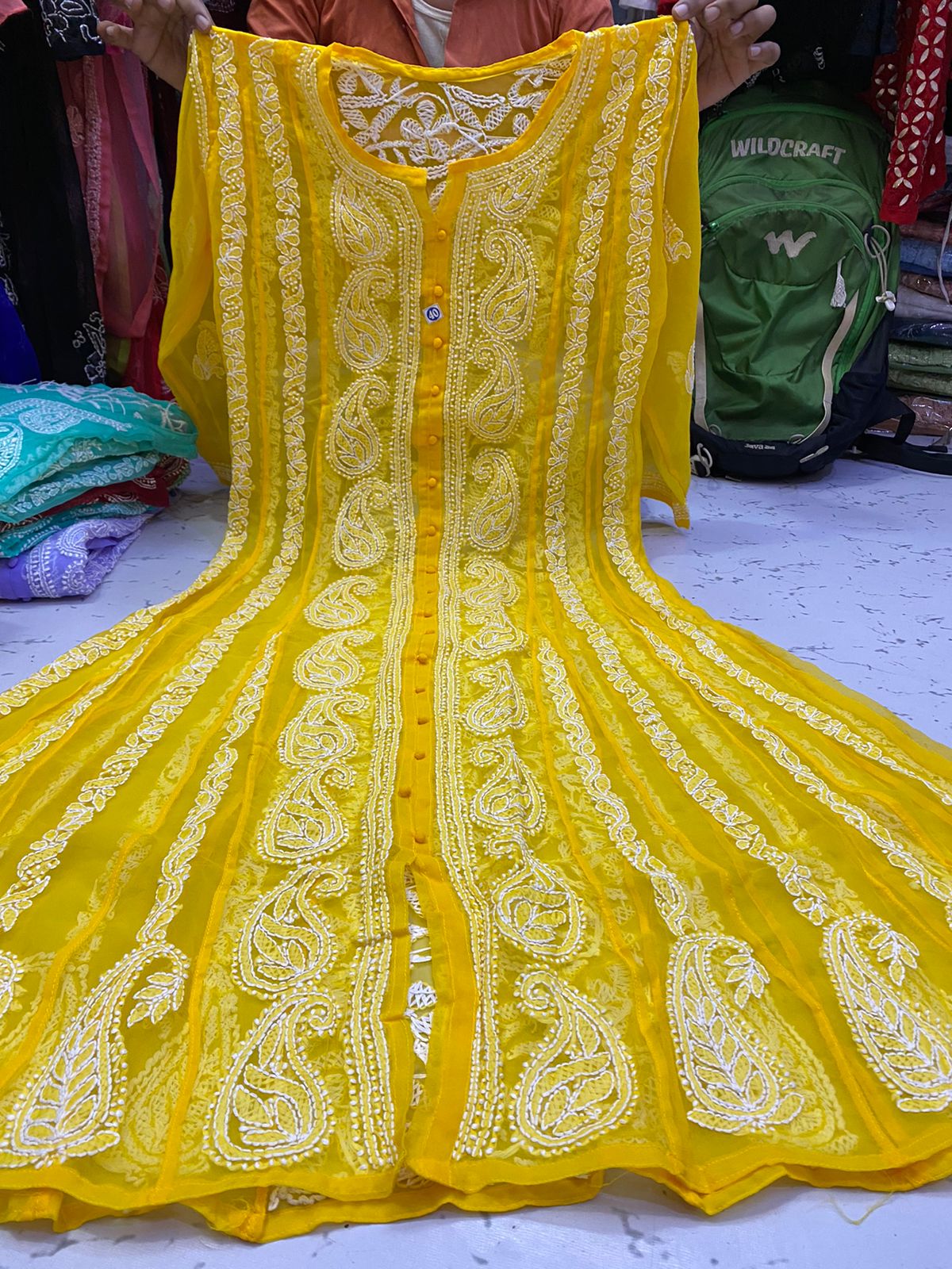 Back Panel Anarkali