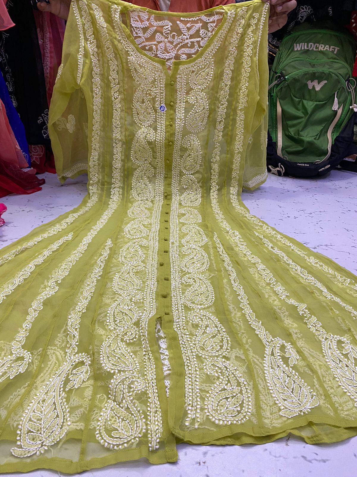 Back Panel Anarkali