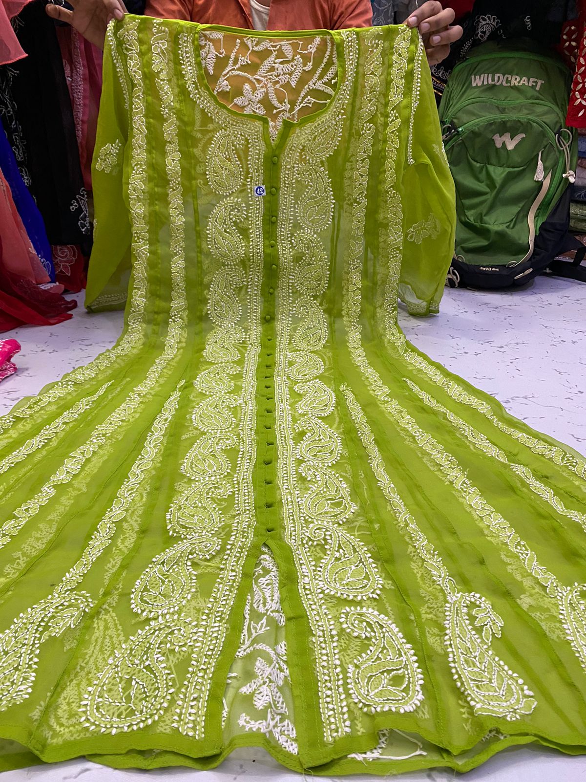 Back Panel Anarkali