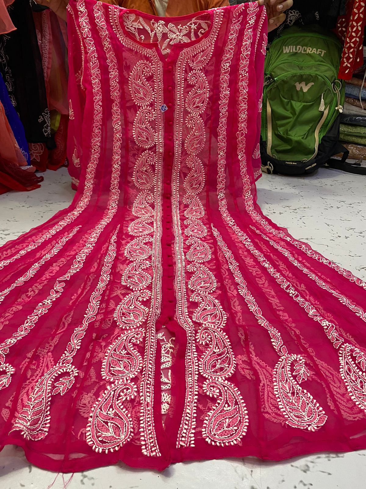 Back Panel Anarkali