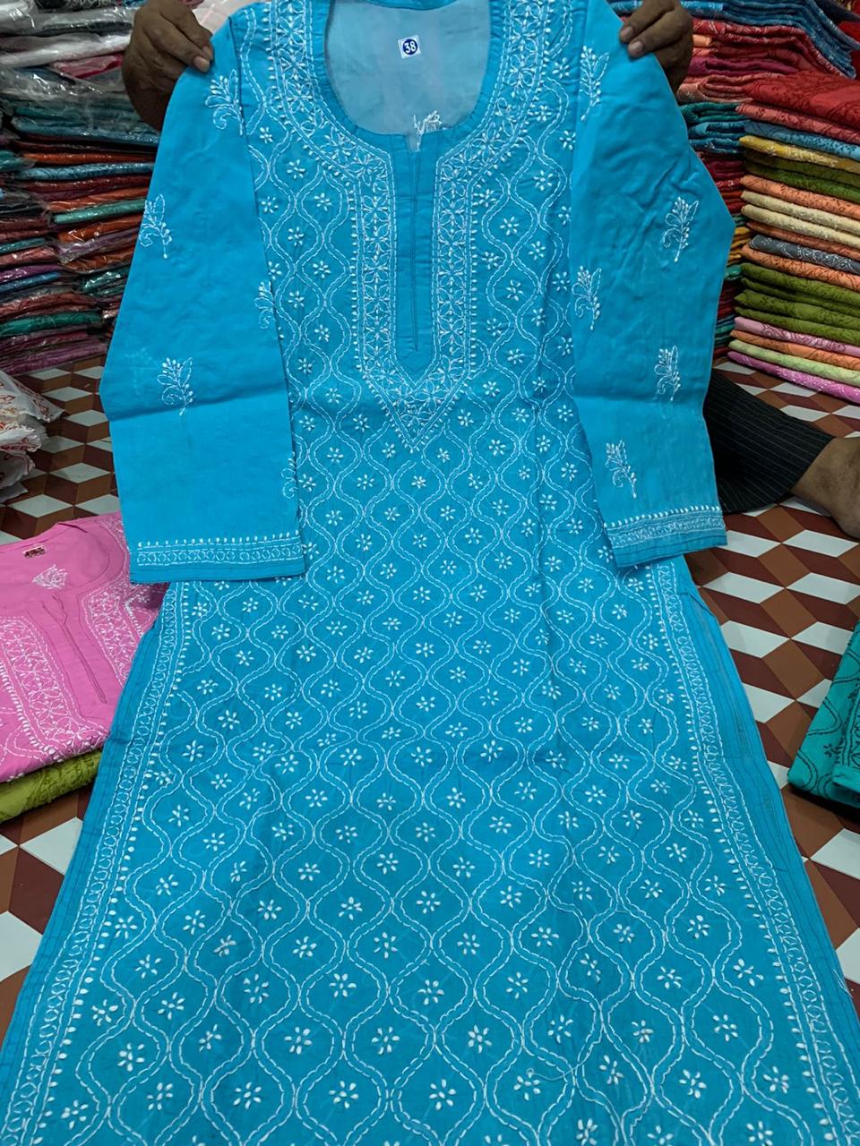 Tery Rubia Fabric Kurta