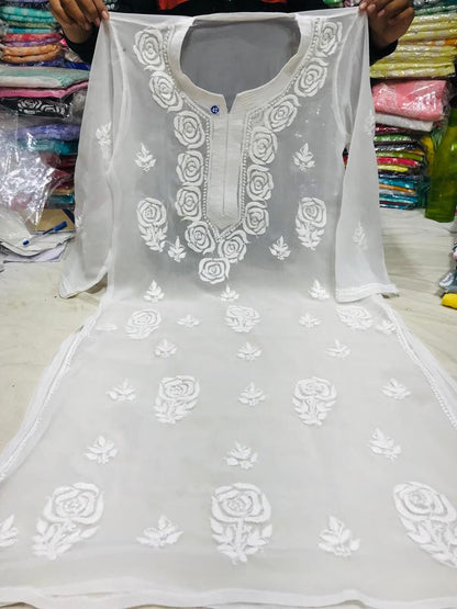 Rose Ghas Patti kurta