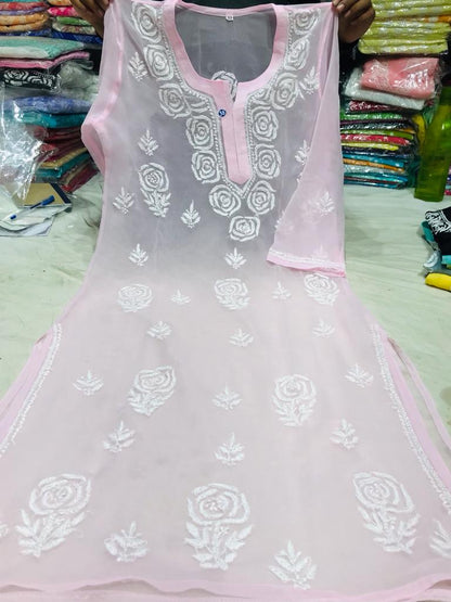 Rose Ghas Patti kurta