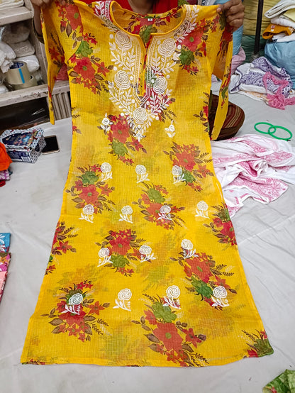 Printed Kota Kurti