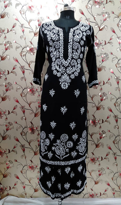 Rayon Kurti With Palazzo