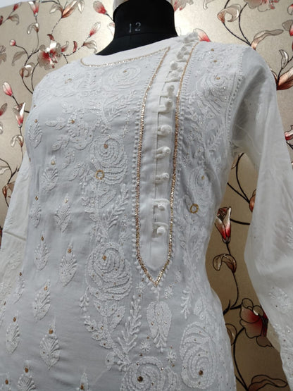 Muslin Long Kurti