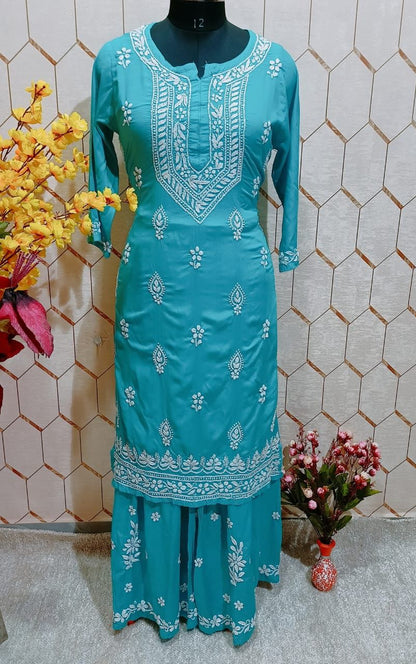 Modal Kurti With Gharara