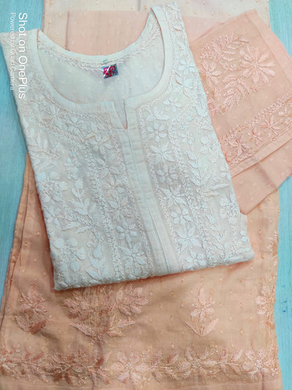 Dual Shade Kurti With Palazzo