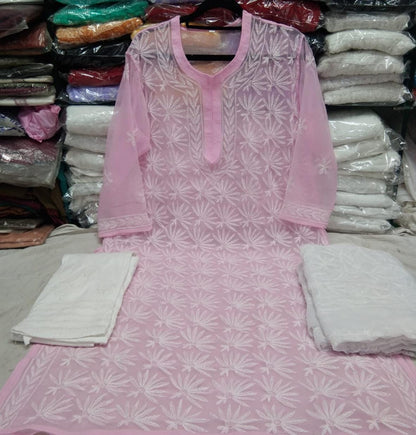 Georgette Kurti With Sharara