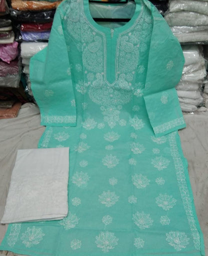 Tery Vail Kurti With Salwar