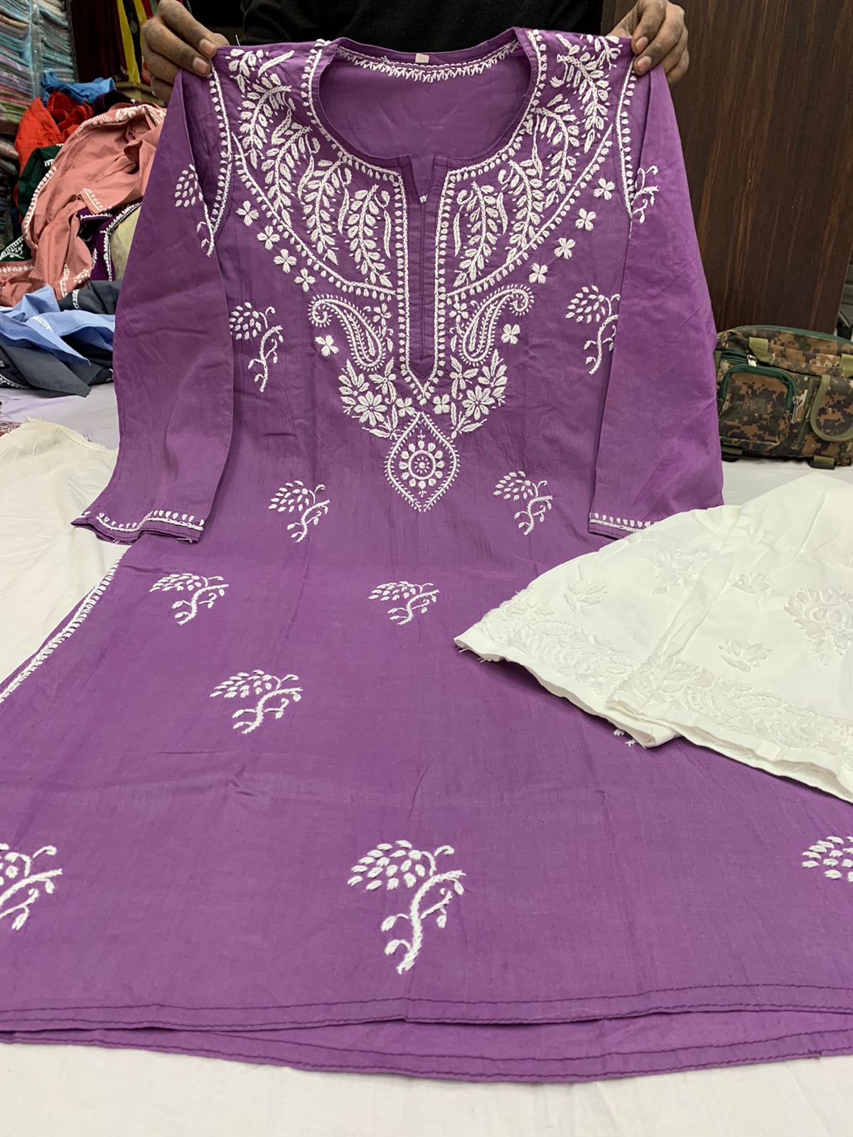 Cotton Kurti Set