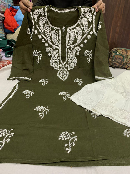 Cotton Kurti Set