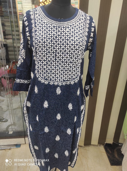 Digital Print Cotton Kurti