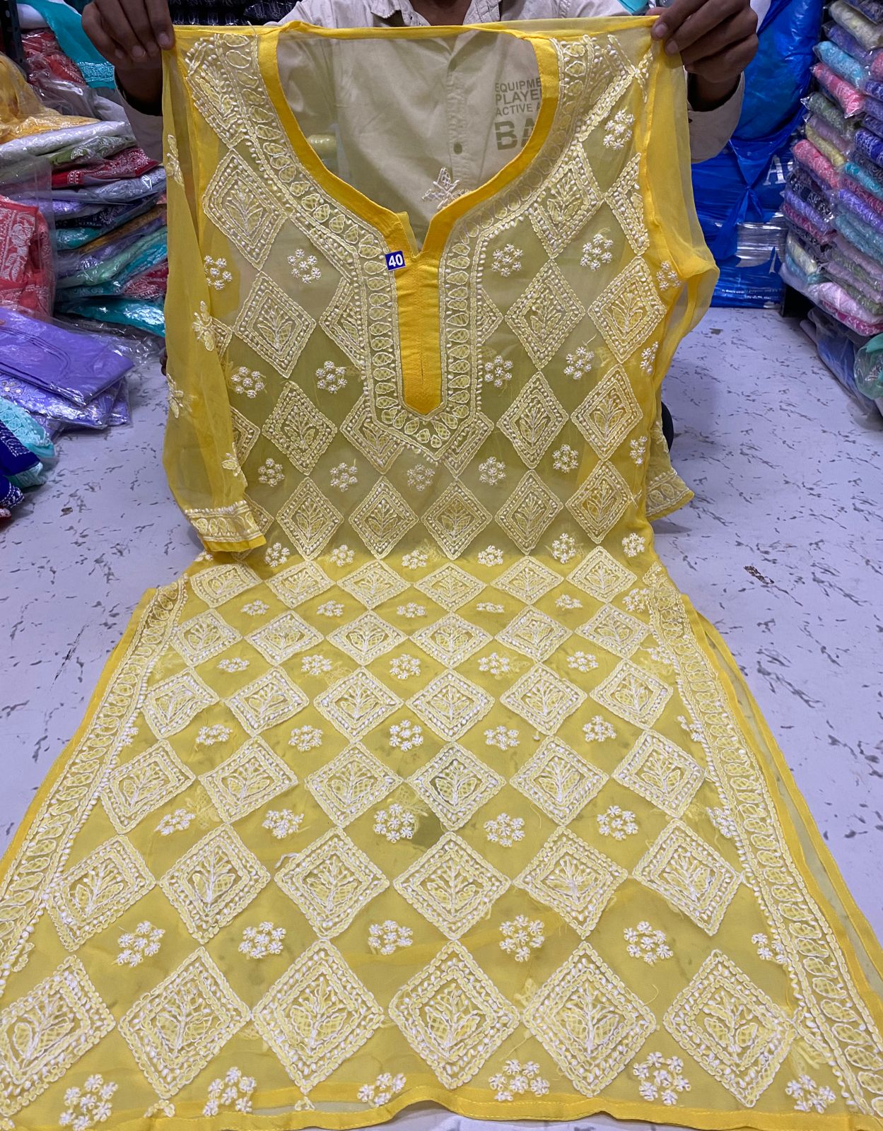 Barfi Jaal Kurta