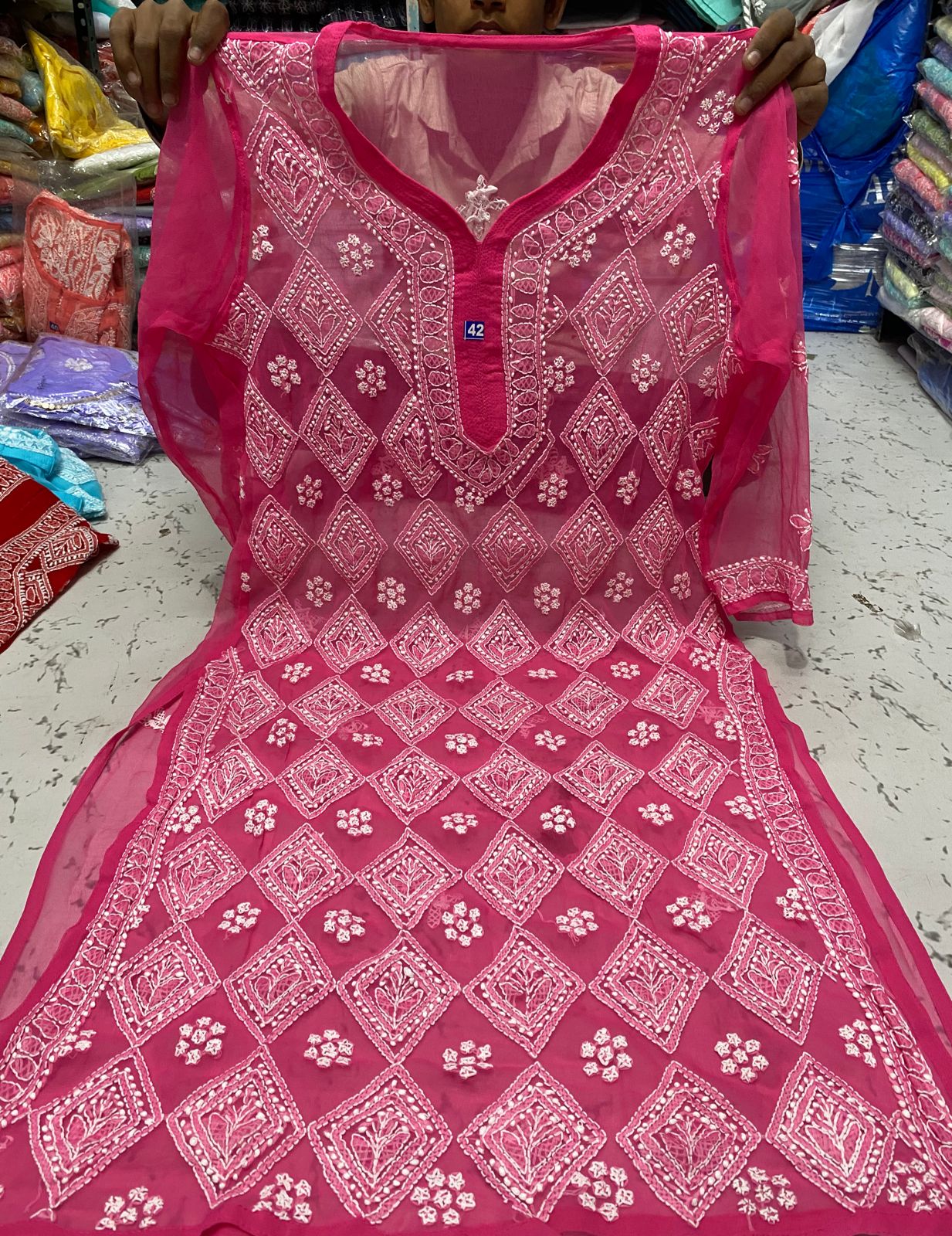 Barfi Jaal Kurta