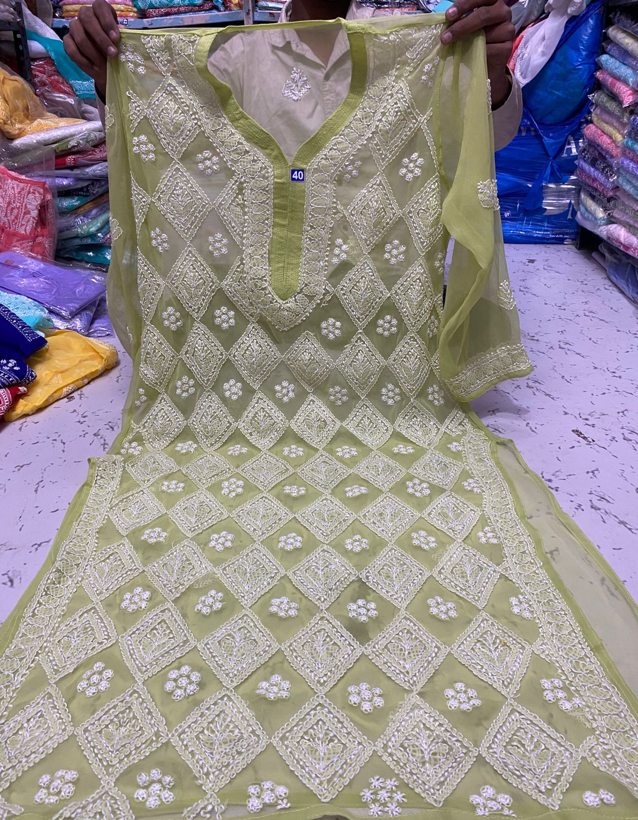 Barfi Jaal Kurta