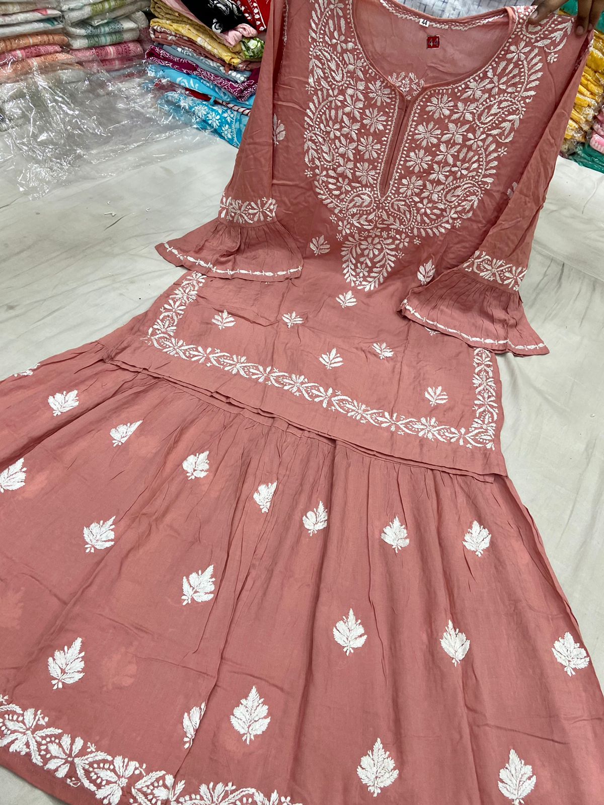 Modal Kurti With Gharara