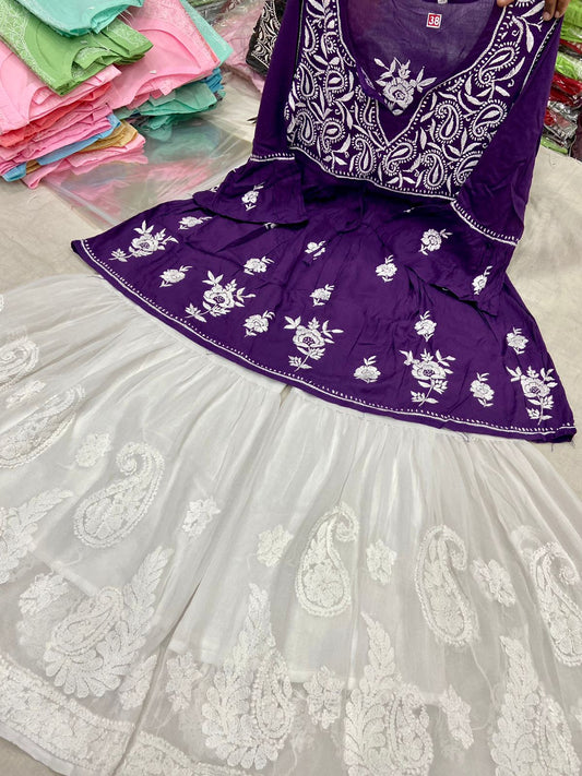 Modal Kurti With Gharara