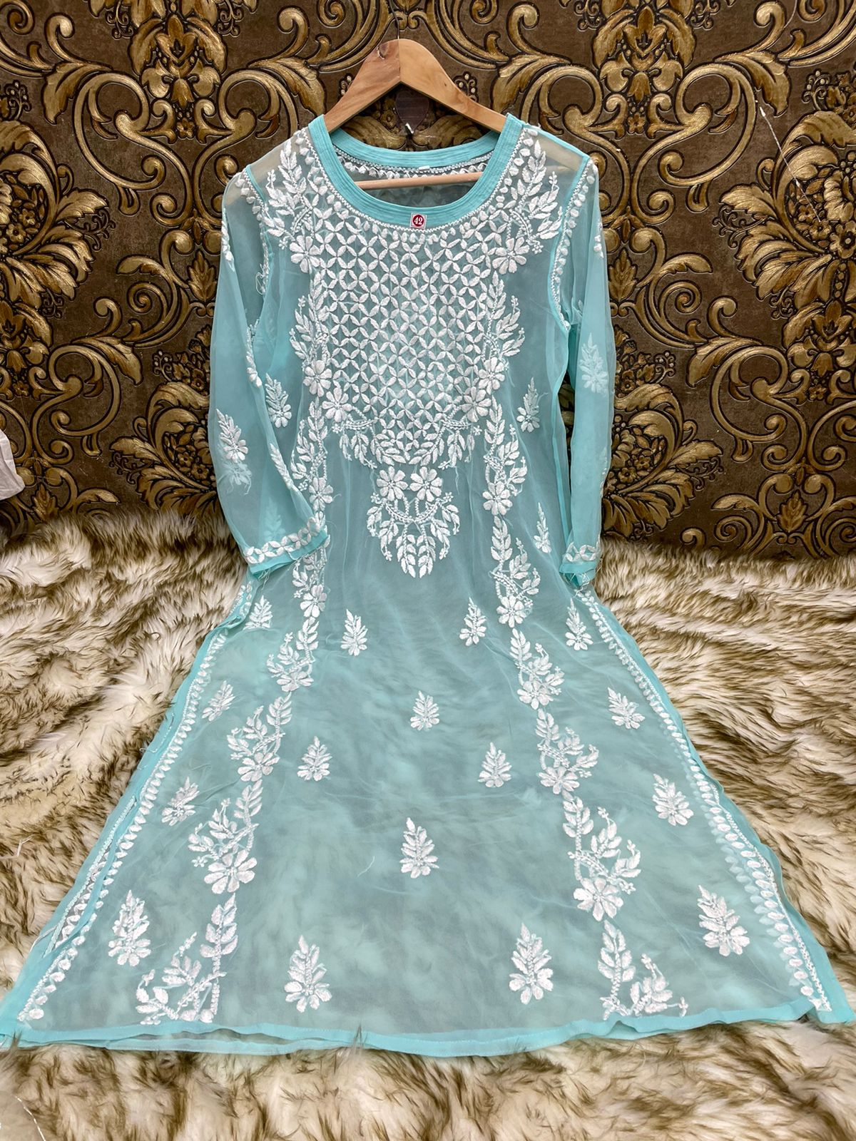 Georgette Gala Panel Kurti