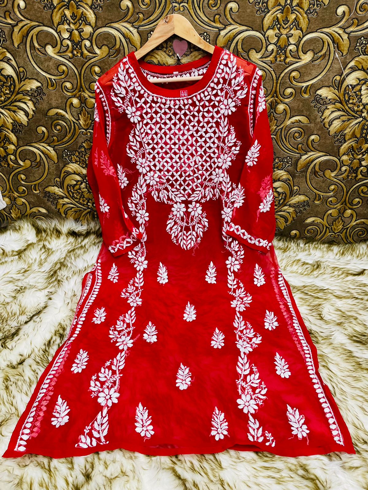 Georgette Gala Panel Kurti