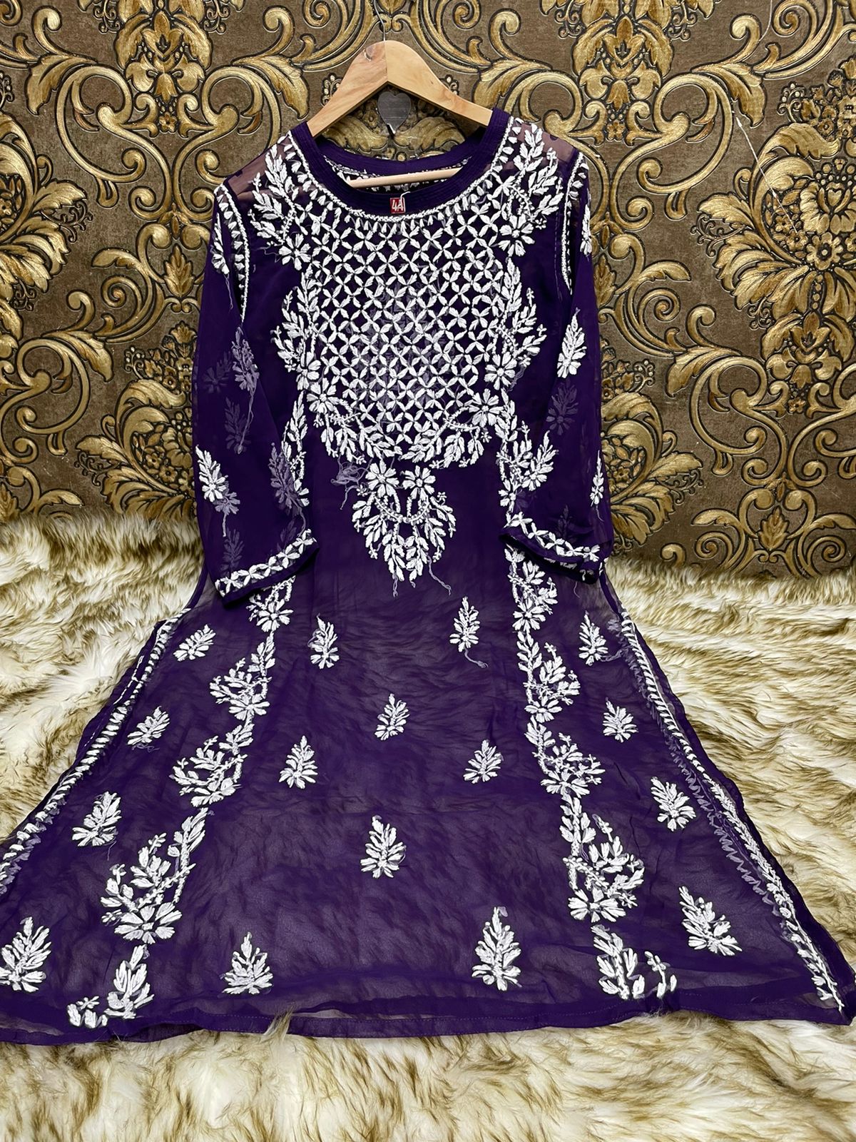 Georgette Gala Panel Kurti