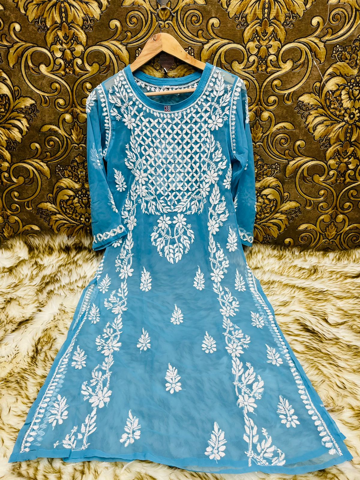 Georgette Gala Panel Kurti