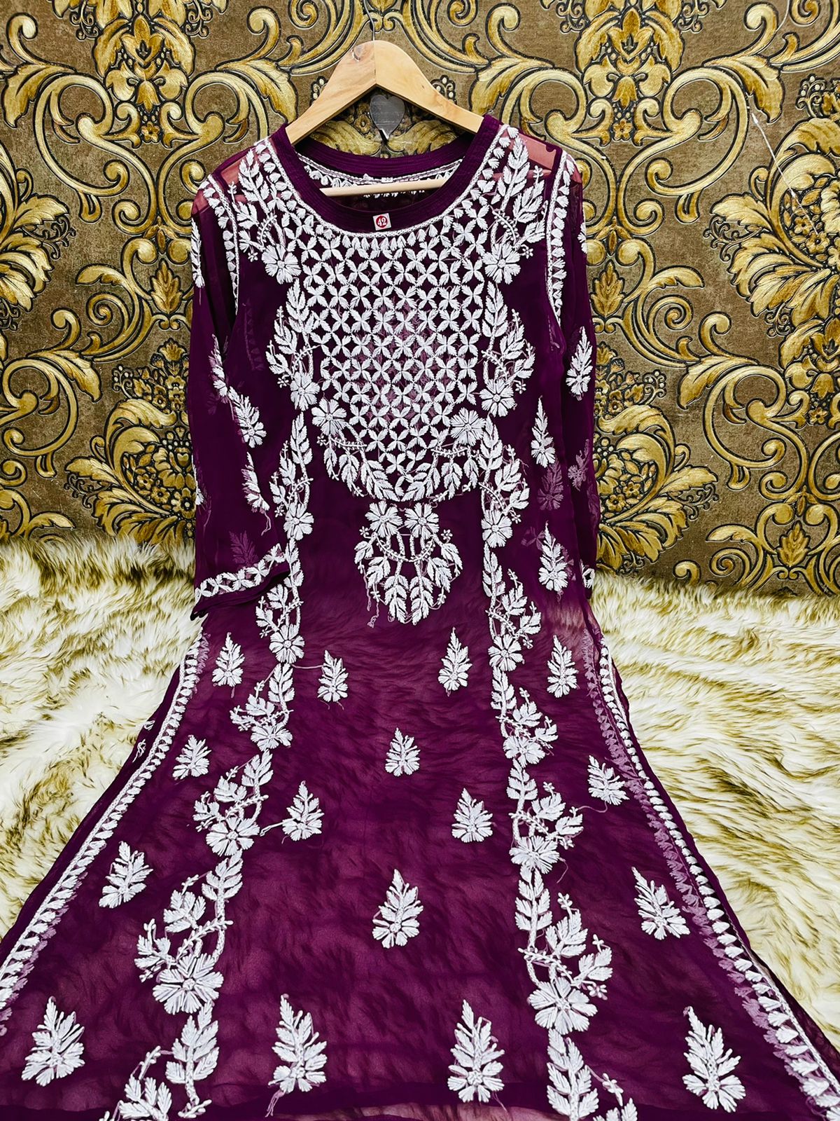 Georgette Gala Panel Kurti