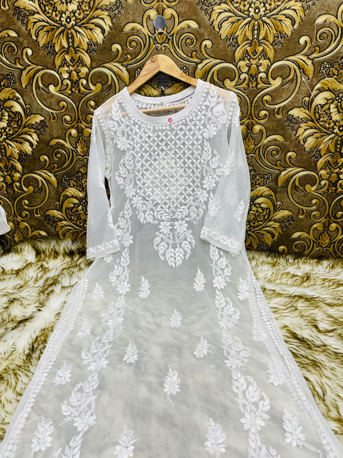 Georgette Gala Panel Kurti