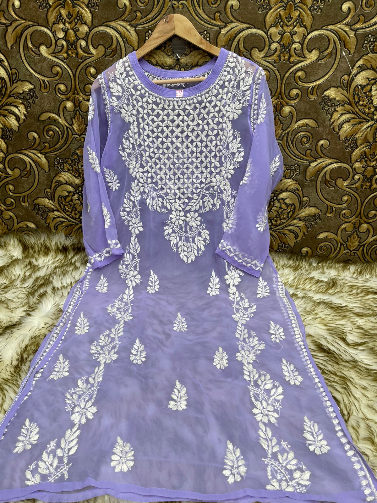 Georgette Gala Panel Kurti