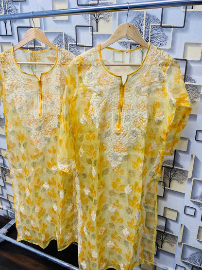 Organza Kurti