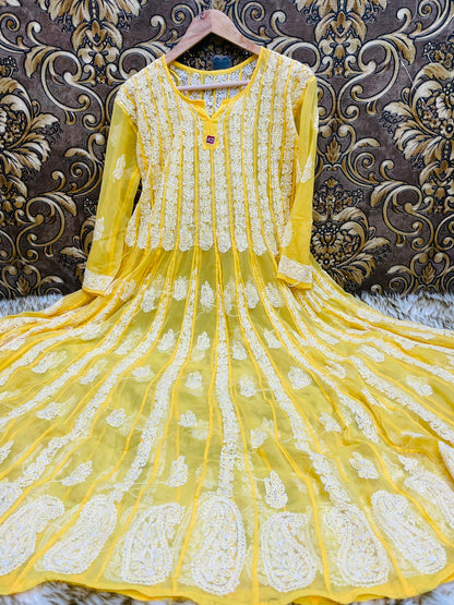 Georgette 56 Kali Chadi Anarkali