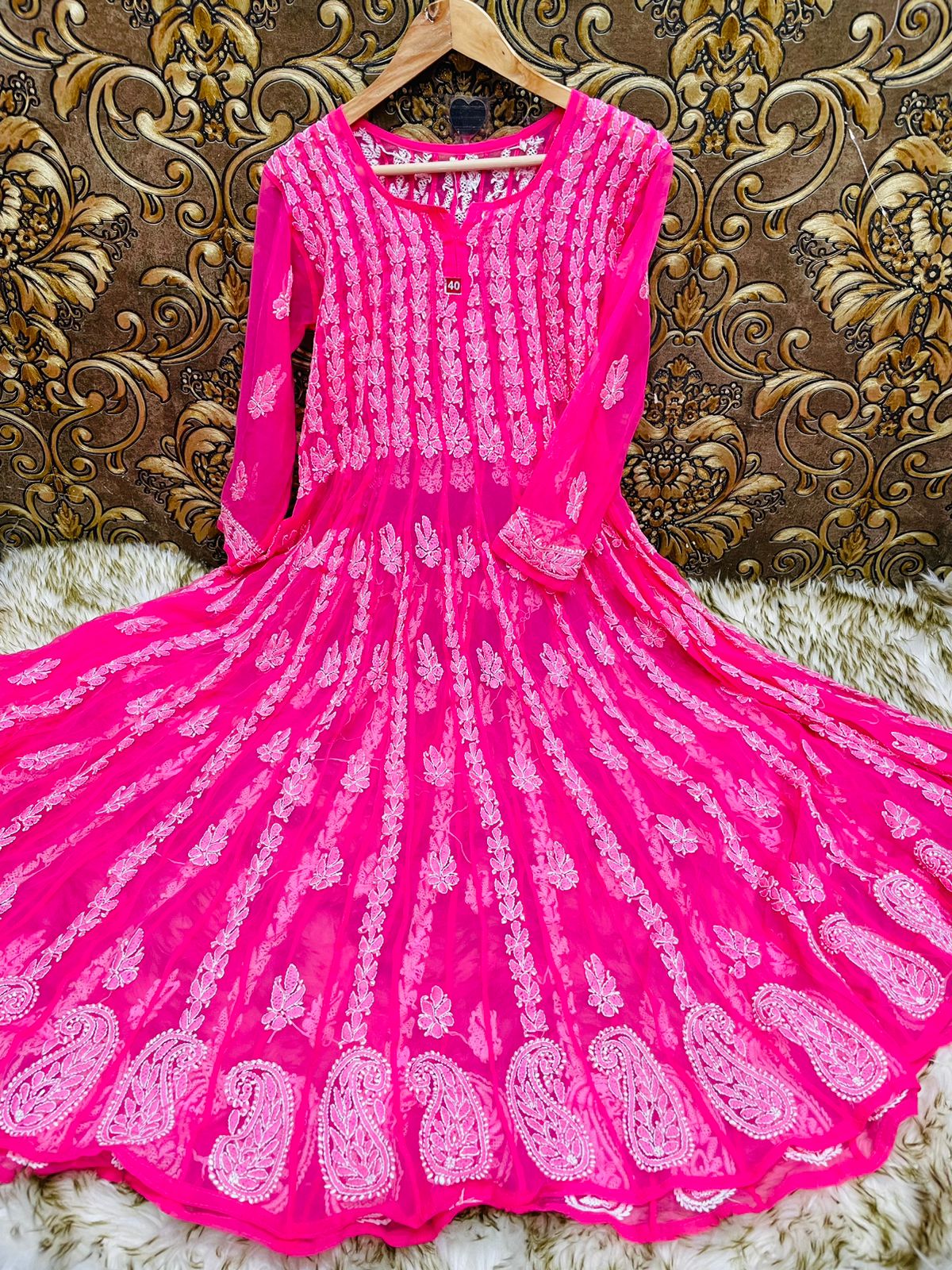 Chikan Anarkali