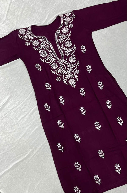 Rayon Kurti And Palazzo