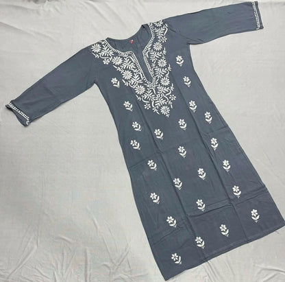 Rayon Kurti And Palazzo