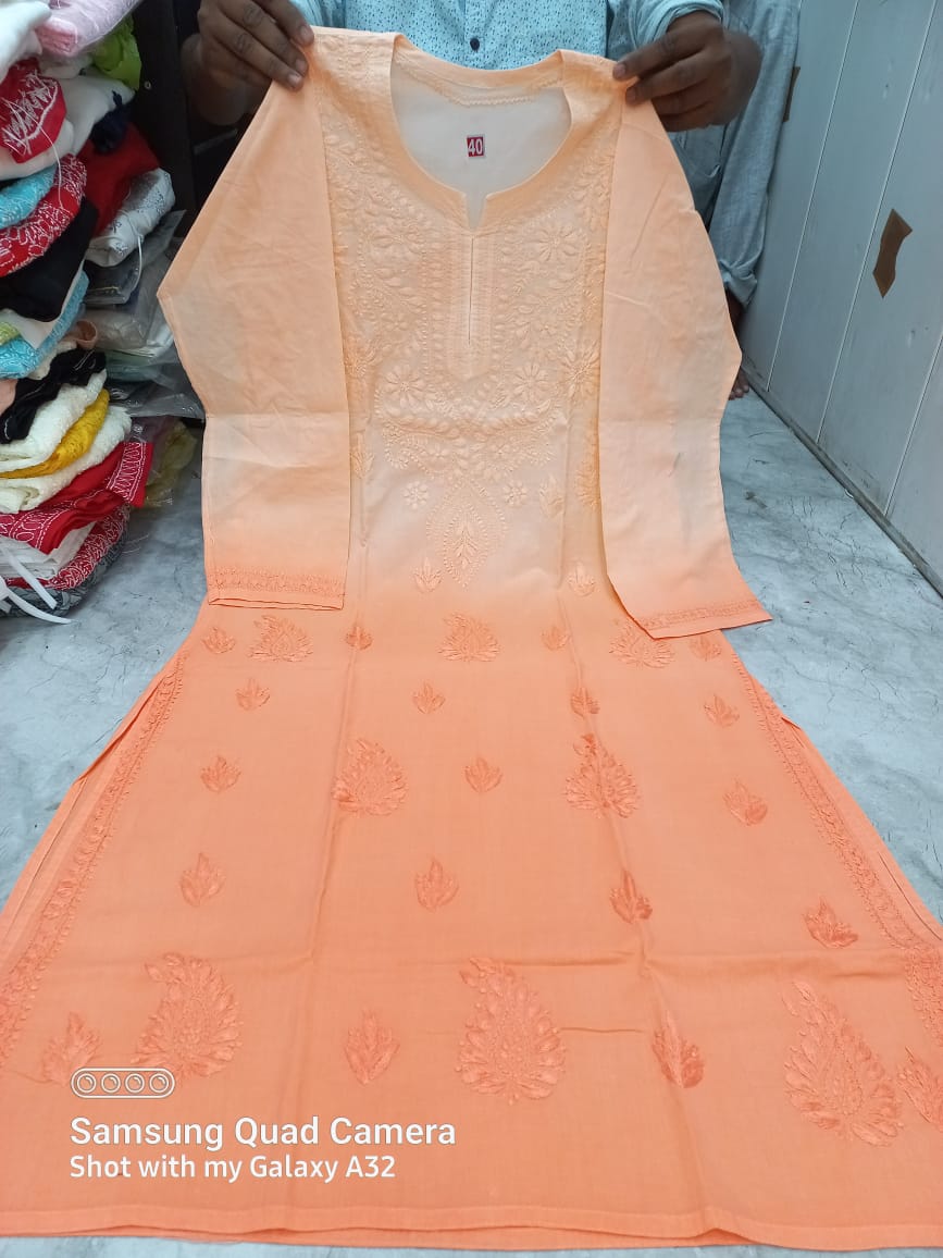 Shaded Cotton Kurti