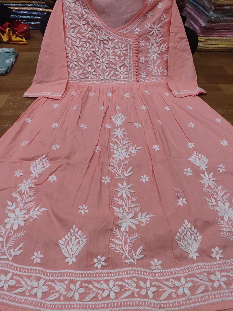 Slub Cotton Gown