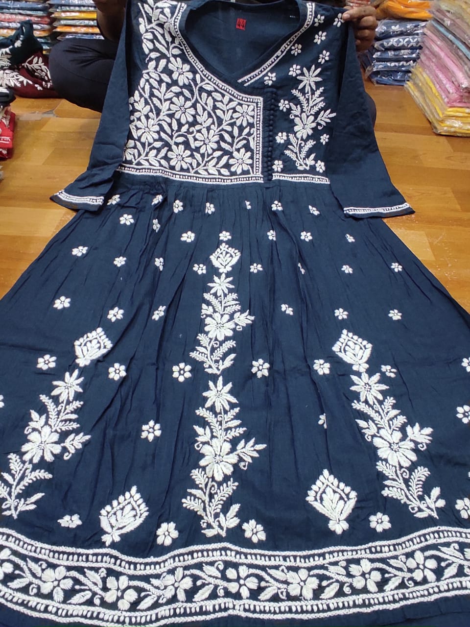 Slub Cotton Gown