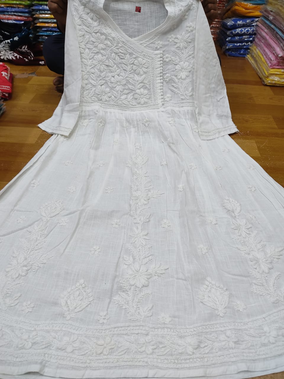 Slub Cotton Gown