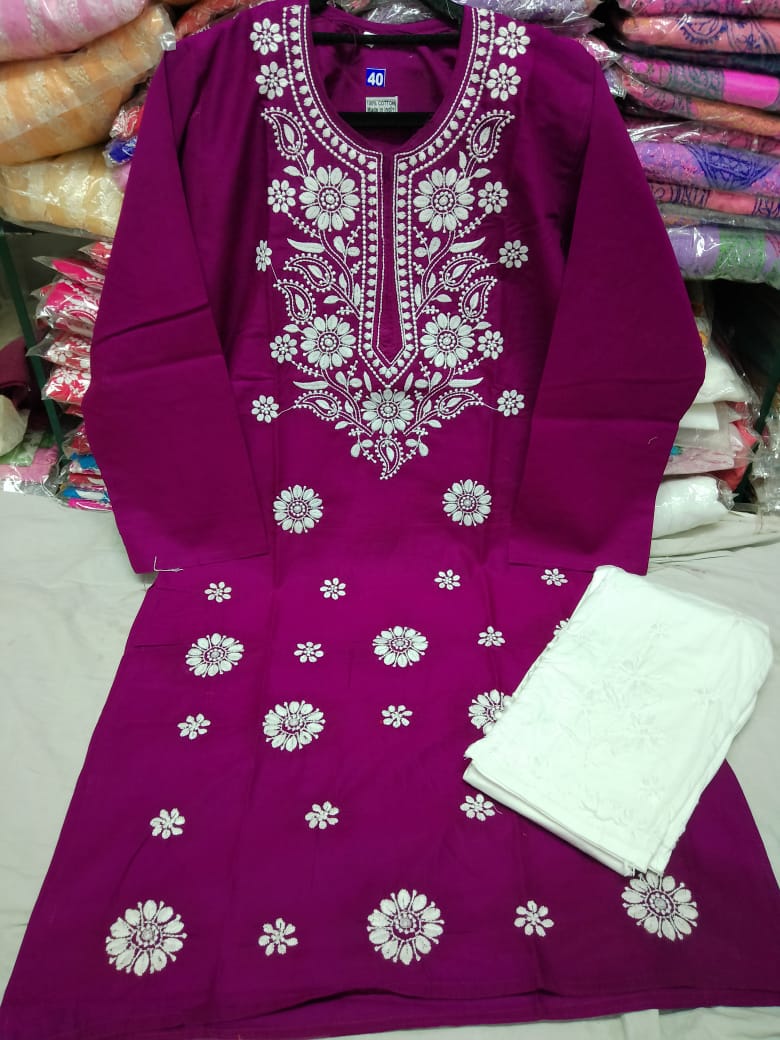 Cotton Kurti With Pant