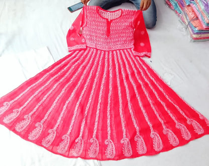 Georgette Anarkali