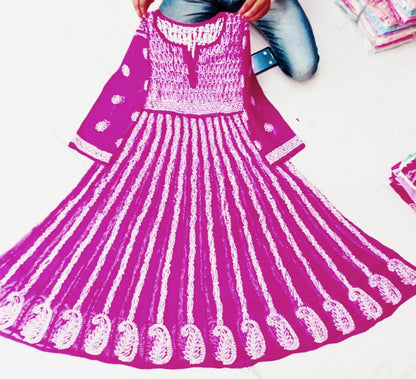 Georgette Anarkali