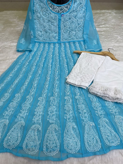 Yoke Anarkali Set