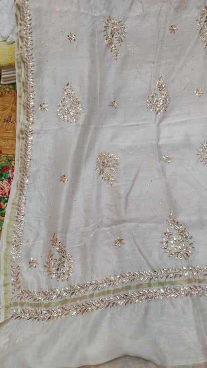 Pure Chanderi Silk Saree